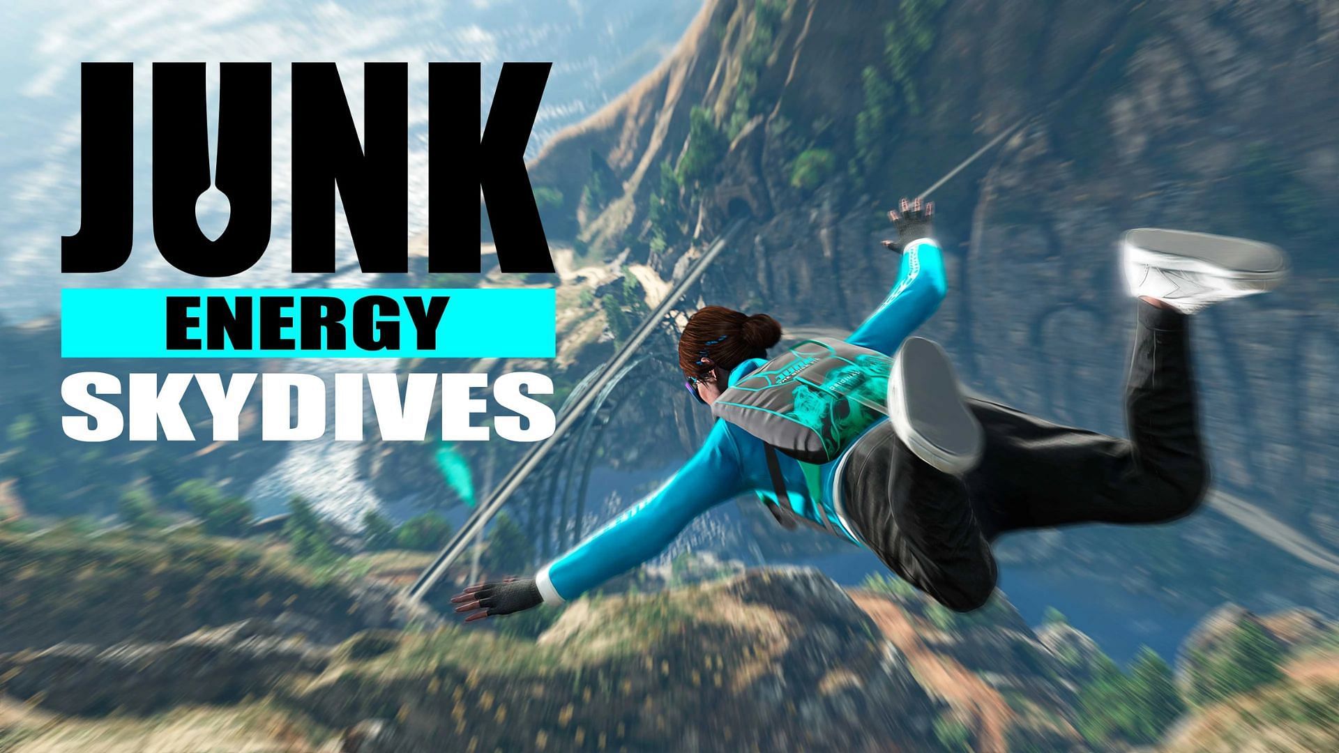 A promotional picture used for Junk Energy Skydives (Image via Rockstar Games)